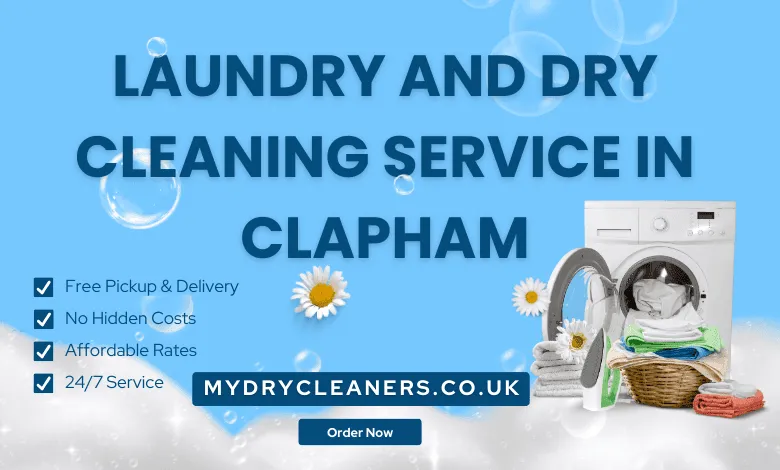 Laundry and Dry Cleaning Service in Clapham: Free Delivery and 24-Hour Service